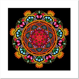 Festive Mandala Posters and Art